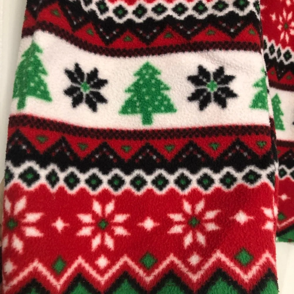Festive Holiday Kids Pajama pants fleece‎ girls size 5/6 small children’s place